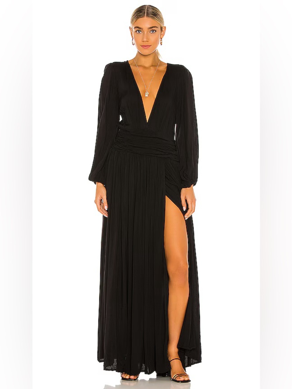 Jen’s Pirate Booty Rayon Lapis Maxi Dress